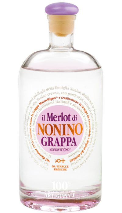 Grappa il Merlot di Nonino 41° Nonino Distillatori 2,0 L. – Finest Wine